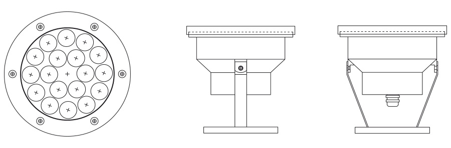 Lampada a 18 led